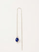 SOLITARIO CADENA LAPISLAZULI PLATA