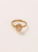 Anillo piedra lunar peach