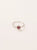 Anillo turmalina rosa oval plata