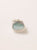 Anillo organico larimar plata
