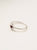 Anillo cruz bindi Rubi PLATA
