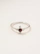 ANILLO CRUZ BINDI RUBI PLATA