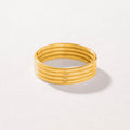 ANILLO NILO BAÑO EN ORO