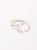 ANILLO PERLA Y MOISSANITA GRADUABLE PLATA