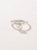 ANILLO PERLA Y MOISSANITA PLATA