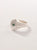 ANILLO SELLO ESMERALDA PLATA