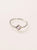 Anillo piramide amatista plata