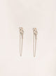 ARETES MARQUIS CADENA LABRADORITA PLATA