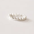 ANILLO CORONA PLATA