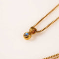 COLLAR MINI TALISMAN BAÑO EN ORO