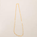 CADENA PAPERCLIP MEDIANA BAÑO EN ORO