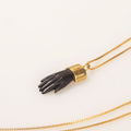 COLLAR MANO DE CHAMAN BAÑO EN ORO