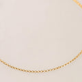 CADENA ROLON MINI BAÑO EN ORO