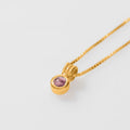 COLLAR MINI TALISMAN BAÑO EN ORO