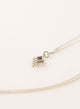 COLLAR PIRAMIDE AMATISTA PLATA