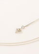 Collar piramide citrino plata