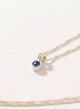 COLLAR MINI TALISMAN LAPISLAZULI PLATA