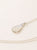 COLLAR PIEDRA LUNAR GOTA PLATA