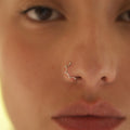 PIERCING CORONA BAÑO EN ORO