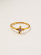 ANILLO CRUZ BINDI BAÑO EN ORO