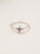 Anillo cruz bindi amatista PLATA