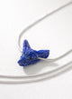 COLLAR LOBO LAPISLAZULI PLATA