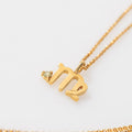 COLLAR VIRGO BAÑO EN ORO (PRE-ORDER)