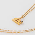 COLLAR LIBRA BAÑO EN ORO (PRE-ORDER)