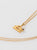 COLLAR LIBRA BAÑO EN ORO (PRE-ORDER)