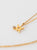 COLLAR ACUARIO BAÑO EN ORO (PRE-ORDER)