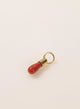 Charm coral gota baño en oro