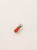 Charm coral gota plata