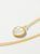 Collar eclipse concha baño en aro
