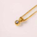 COLLAR MINI TALISMAN BAÑO EN ORO