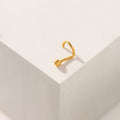 PIERCING PIN PERDIGON BAÑO EN ORO