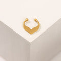PIERCING PEZ PRESIÓN BAÑO EN ORO