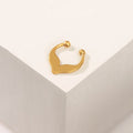 PIERCING PEZ PRESIÓN BAÑO EN ORO