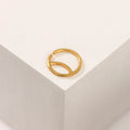 PIERCING VESICA BAÑO EN ORO