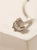 PIERCING PIN MOISANITA PLATA