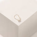 PIERCING PIN LUNA PLATA