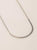 CADENA SNAKE PLANA PLATA