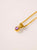 COLLAR MINI TALISMAN AMATISTA DORADO