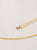 COLLAR MINI TALISMAN AMATISTA DORADO