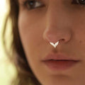 PIERCING PEZ BAÑO EN ORO