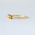 ANILLO ABACO BAÑO EN ORO PRE - ORDEN