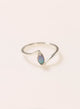 ANILLO OPALO AUSTRALIANO MARQUIS PLATA PRE-ORDEN