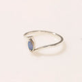 ANILLO OPALO AUSTRALIANO MARQUIS PLATA PRE-ORDEN