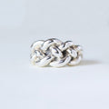 ANILLO TRENZA PLATA