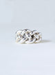 Anillo trenza plata