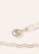 Collar organico ópalo wello plata